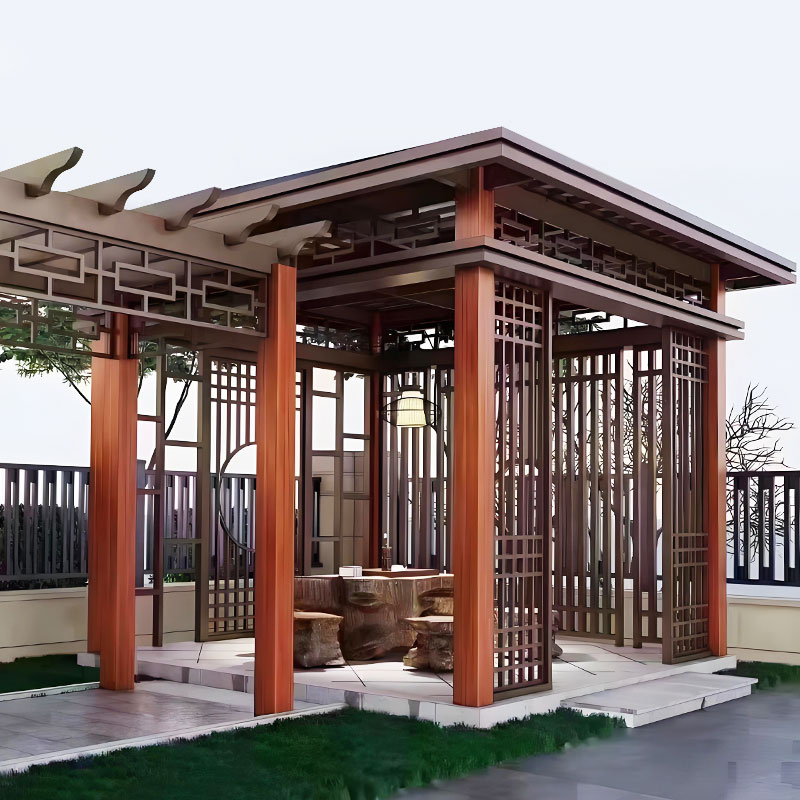 Kunstpergola van aluminiumlegering