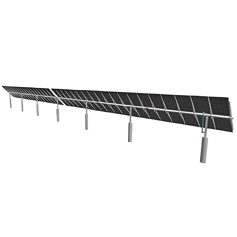 Zonnebeugel met enkele kolom