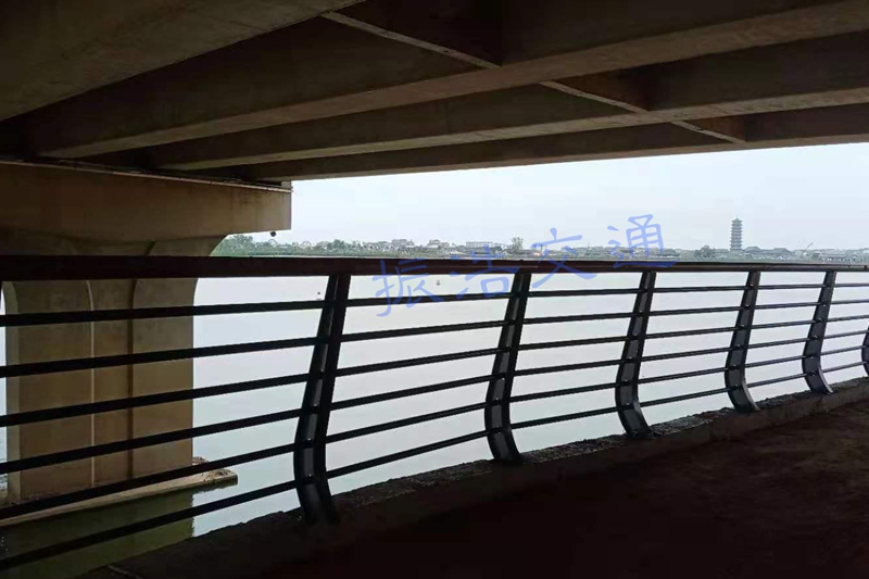 Vangrail van de rivier